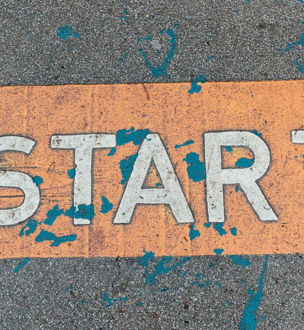 A path starting, symbolizing the beginning of a wellness journey.